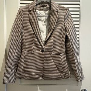 Women's Houndstooth Blazer